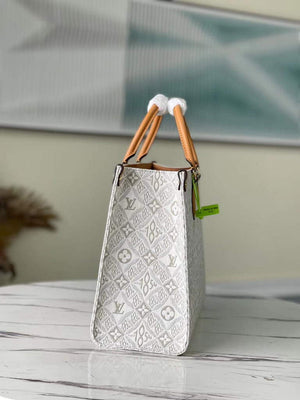 Louis Vuitton M59614 LV M46015 Onthego MM Monogram White - Default Title - View 2