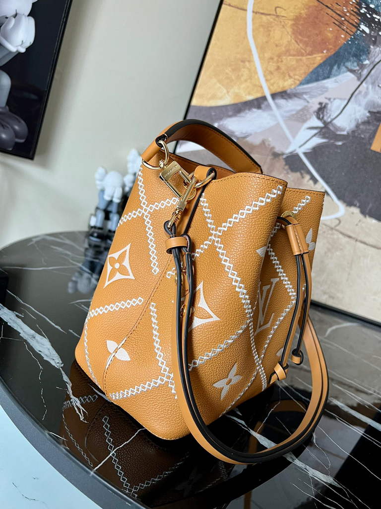 Louis Vuitton M46029 LV M46023 N¨¦oNo¨¦ MM Monogram Arizona Brown