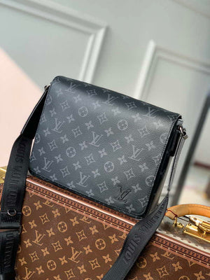 Louis Vuitton M46255 District PM Monogram Eclipse Bag - Default Title - View 1