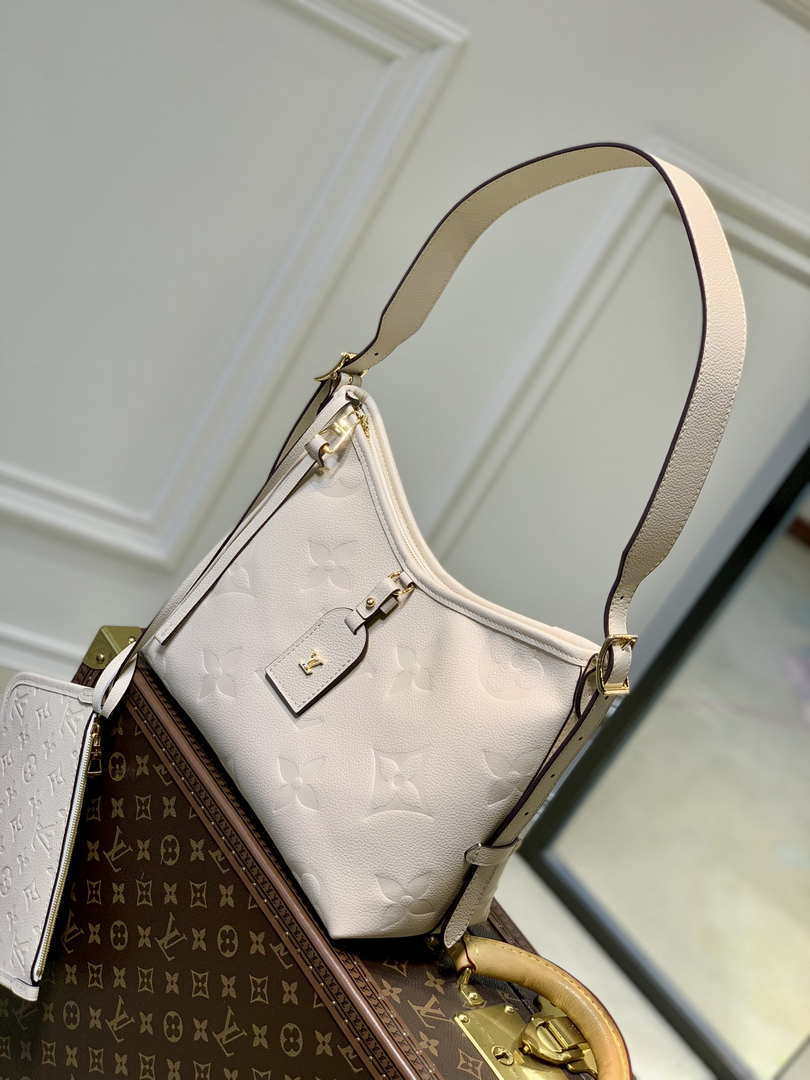 Louis Vuitton M46293 LV Carryall PM monogram Cr¨¨me  Biege - Default Title - View 1