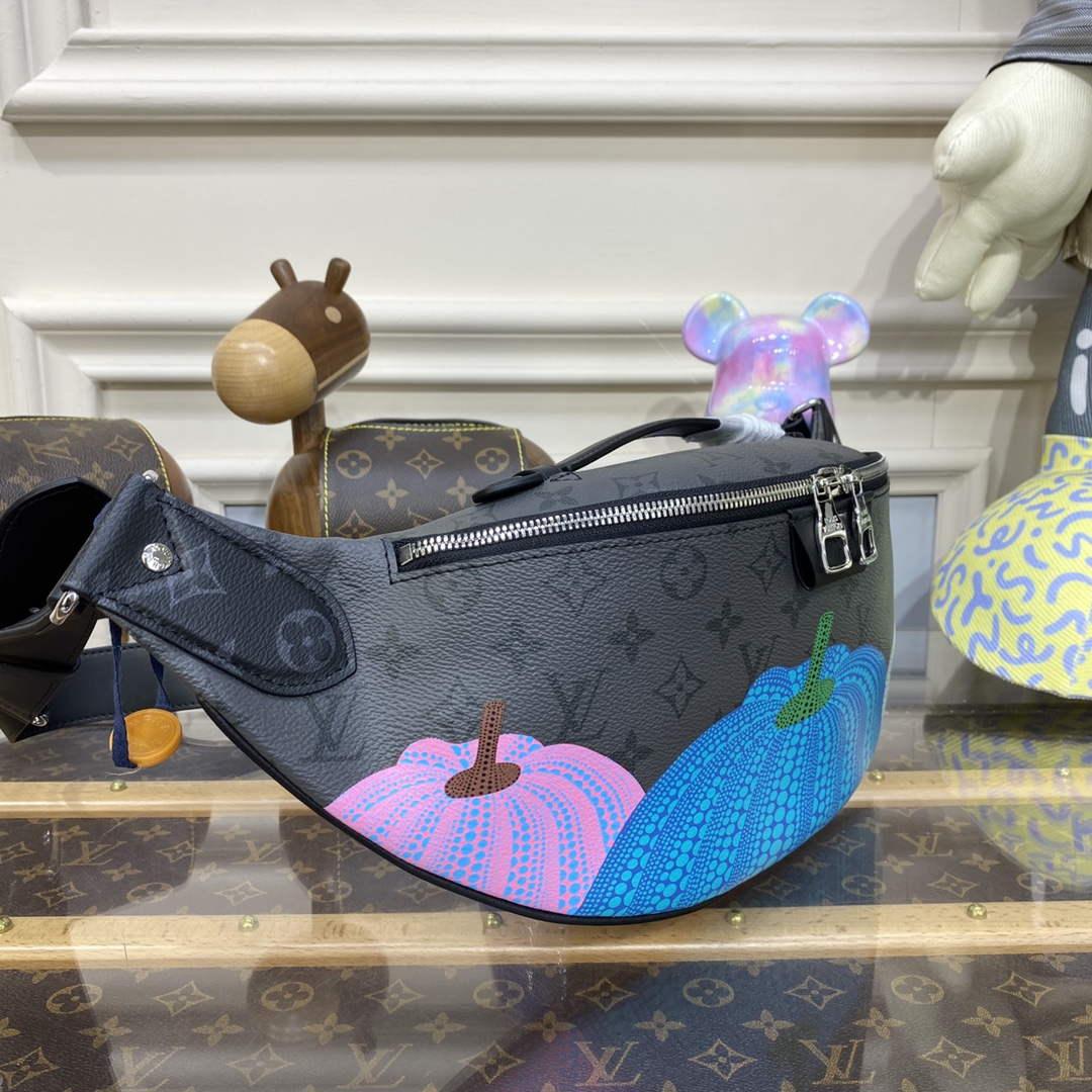 Louis Vuitton M46436 LV x YK Maxi Bumbag - Default Title - View 3