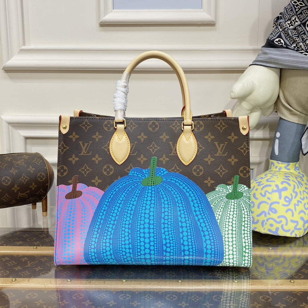 Louis Vuitton M46466 LV x YK OnTheGo MM Bag - Default Title - View 4