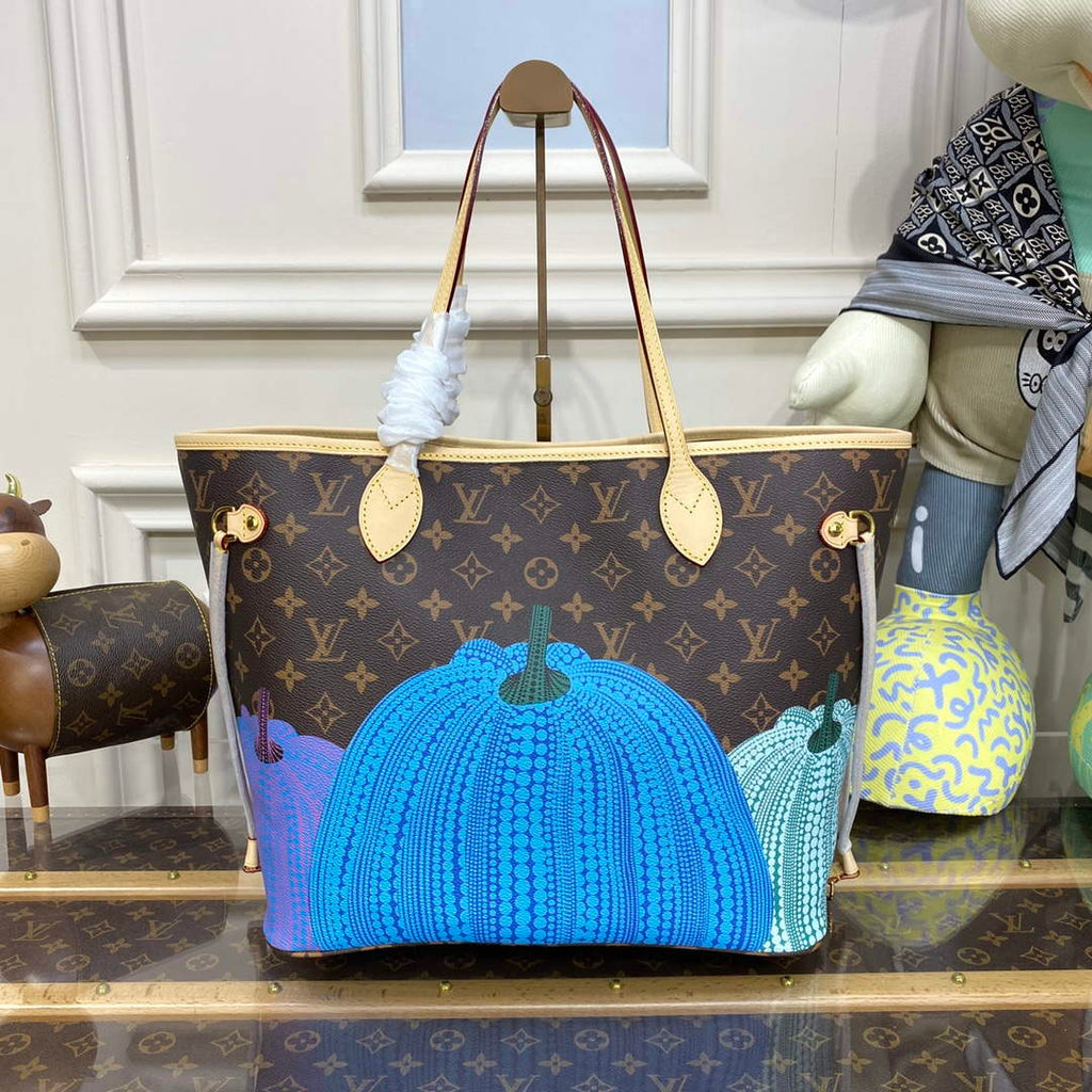 Louis Vuitton M46468 LV x YK Neverfull MM Bag