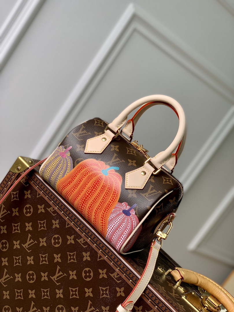 Louis Vuitton M46469 LV x YK Speedy Bandouliere 20 Bag Monogram - Default Title - View 1
