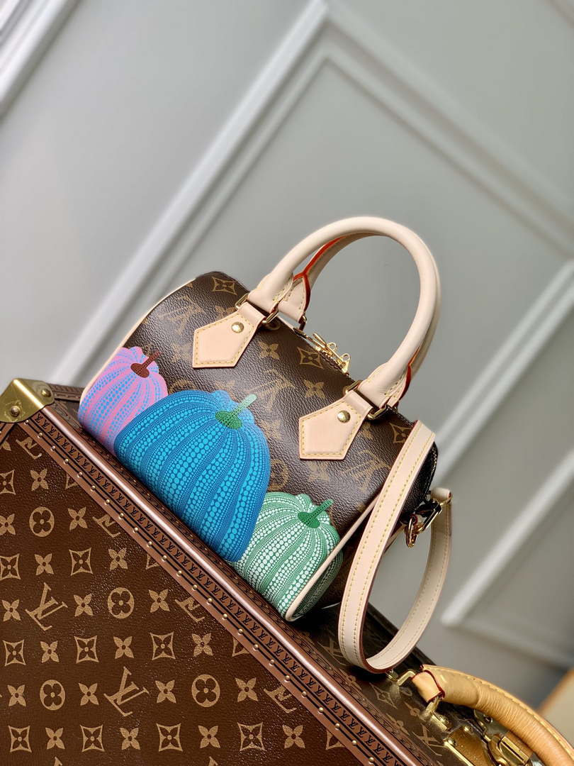 Louis Vuitton M46469 LV x YK Speedy Bandouliere 20 Bag Monogram