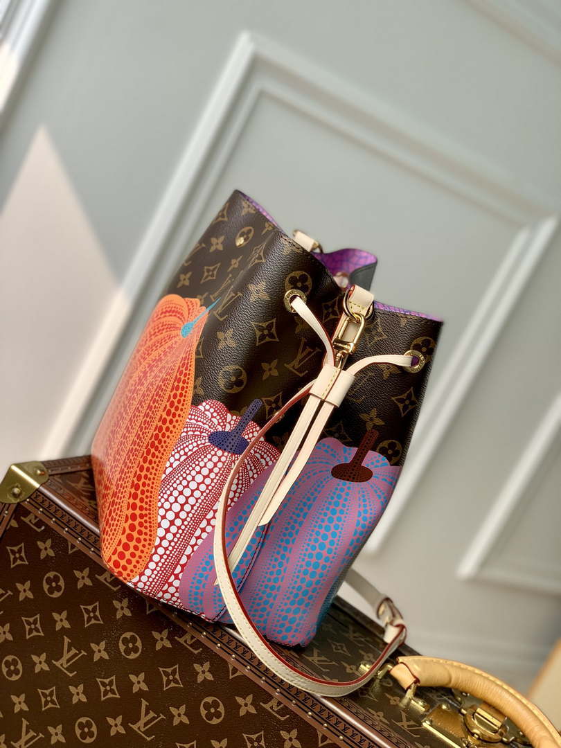 Louis Vuitton M46473 LV x YK N¨¦ono¨¦ MM Bag Monogram
