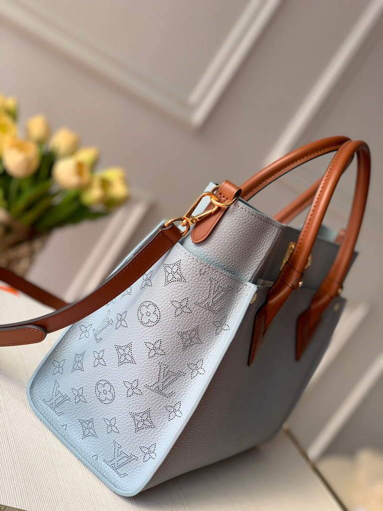 Louis Vuitton M55302 LV M53823 on my side MM M53825  High end Leathers Bag Lake Blue
