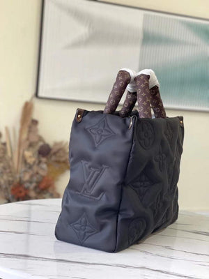 Louis Vuitton M59005 LV M59007 Onthego GM Bag Black - Default Title - View 2