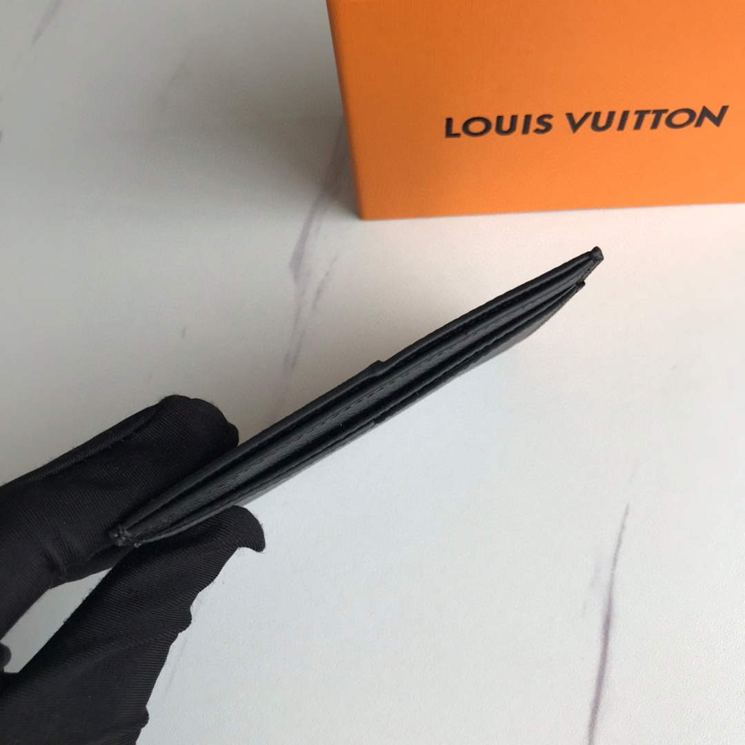 Louis Vuitton M60166 LV N62666 Neo Porte Cartes Wallets Black