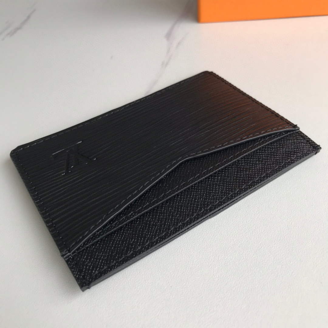 LV N62666 Louis Vuitton M60166 Neo Porte Cartes Wallets Black