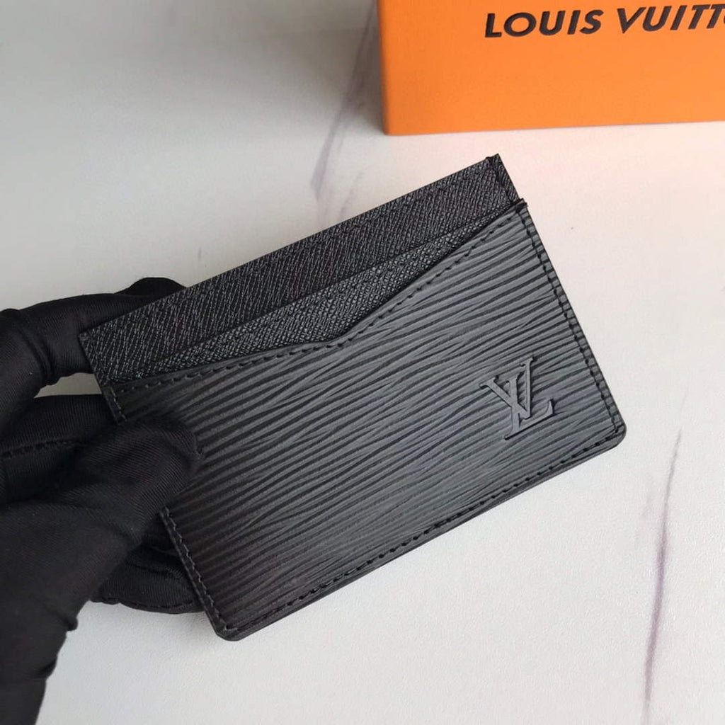LV N62666 Louis Vuitton M60166 Neo Porte Cartes Wallets Black