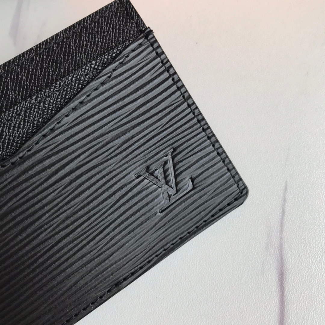 LV N62666 Louis Vuitton M60166 Neo Porte Cartes Wallets Black