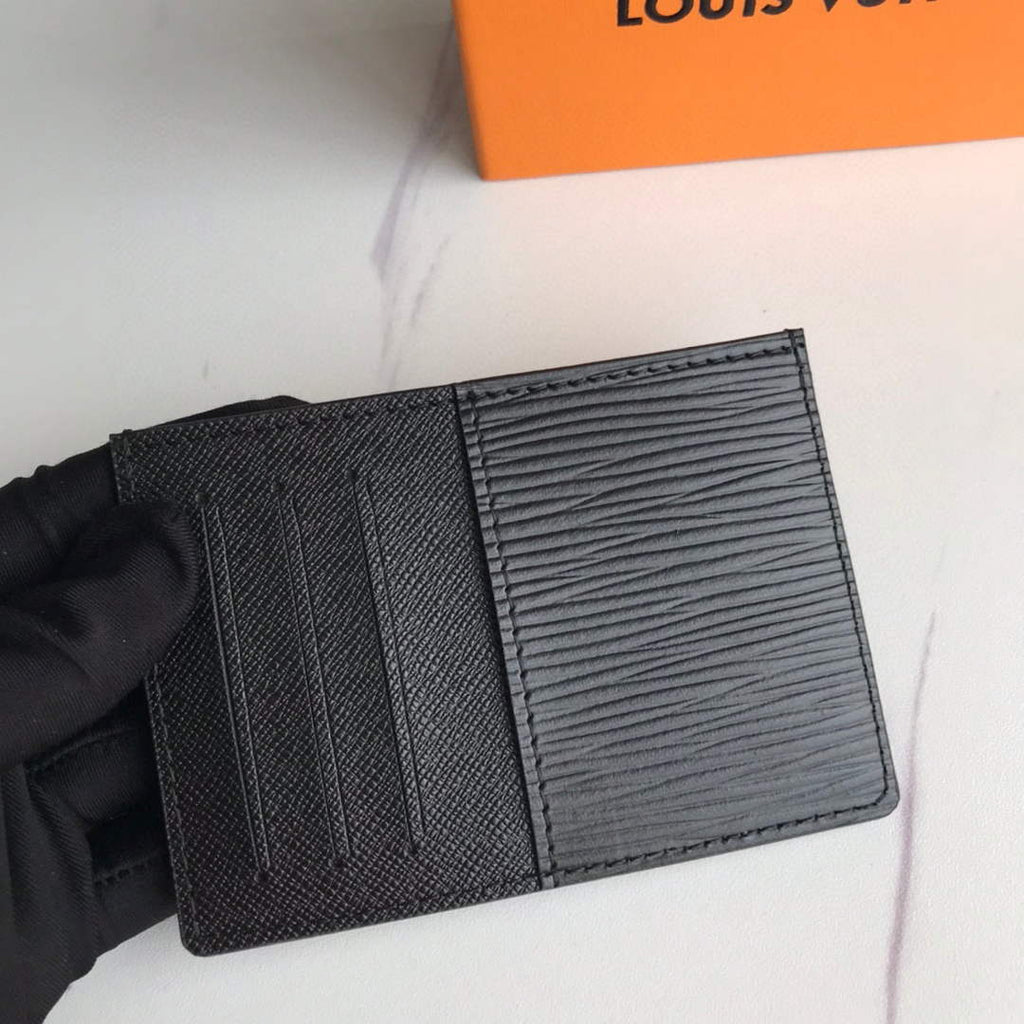 LV N62666 Louis Vuitton M60166 Neo Porte Cartes Wallets Black