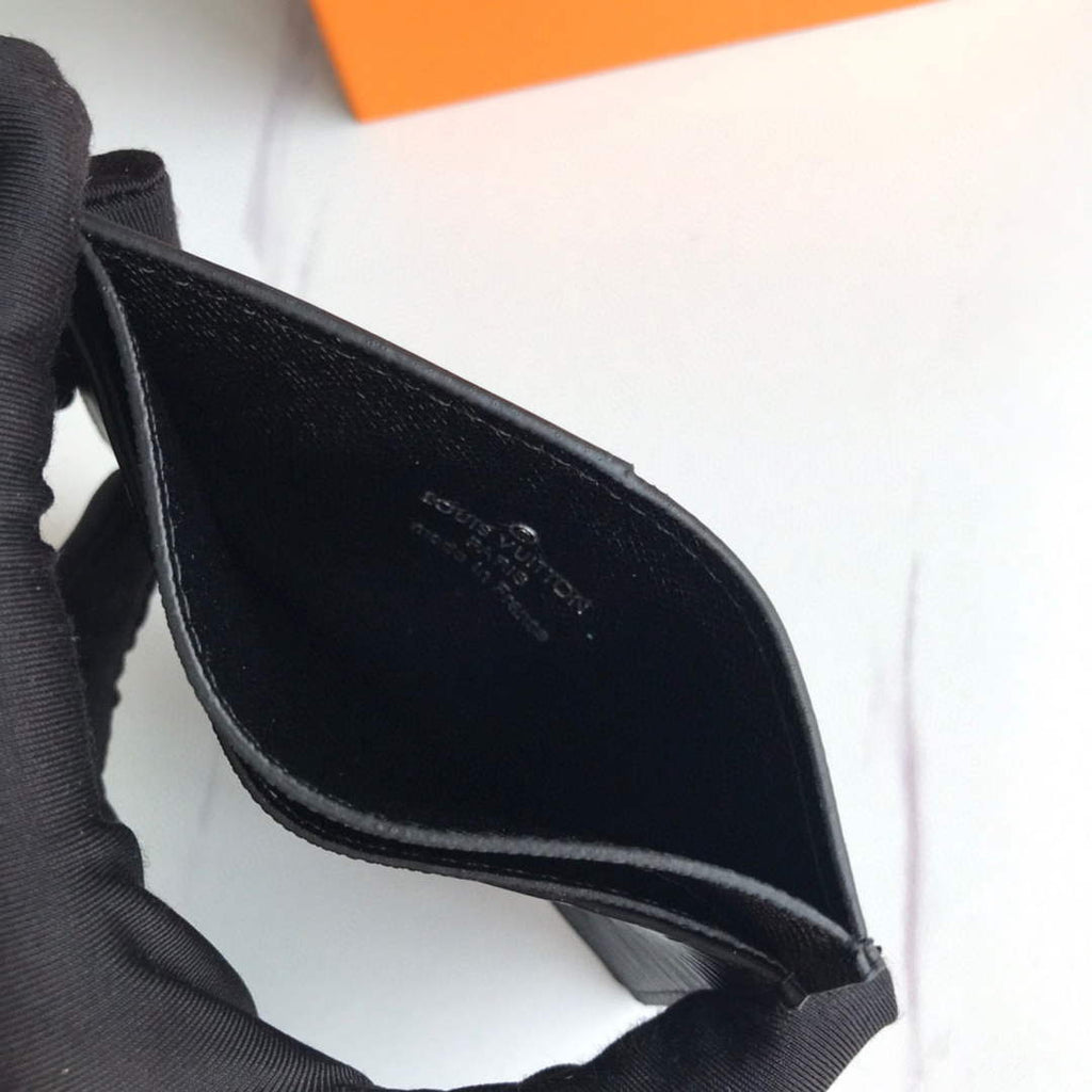 LV N62666 Louis Vuitton M60166 Neo Porte Cartes Wallets Black