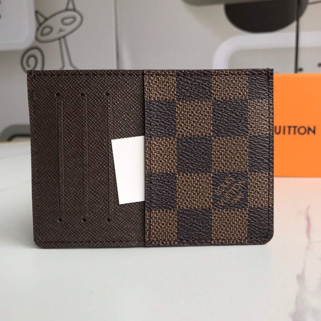 Louis Vuitton M60166 LV Neo Porte Cartes Wallets Coffee