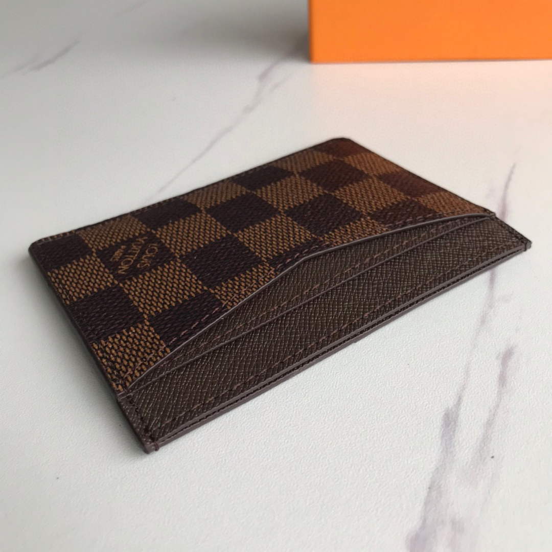 Louis Vuitton M60166 LV Neo Porte Cartes Wallets Coffee