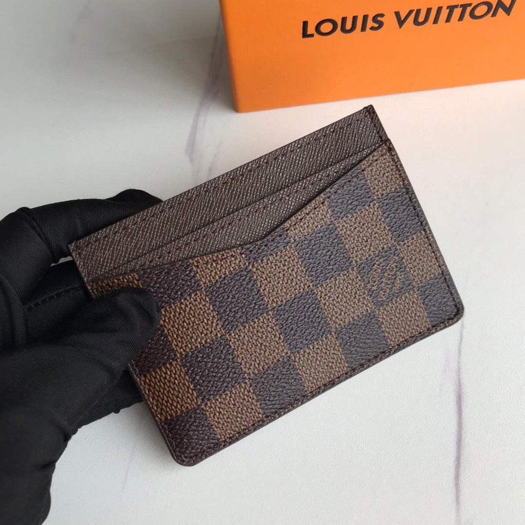 Louis Vuitton M60166 LV Neo Porte Cartes Wallets Coffee
