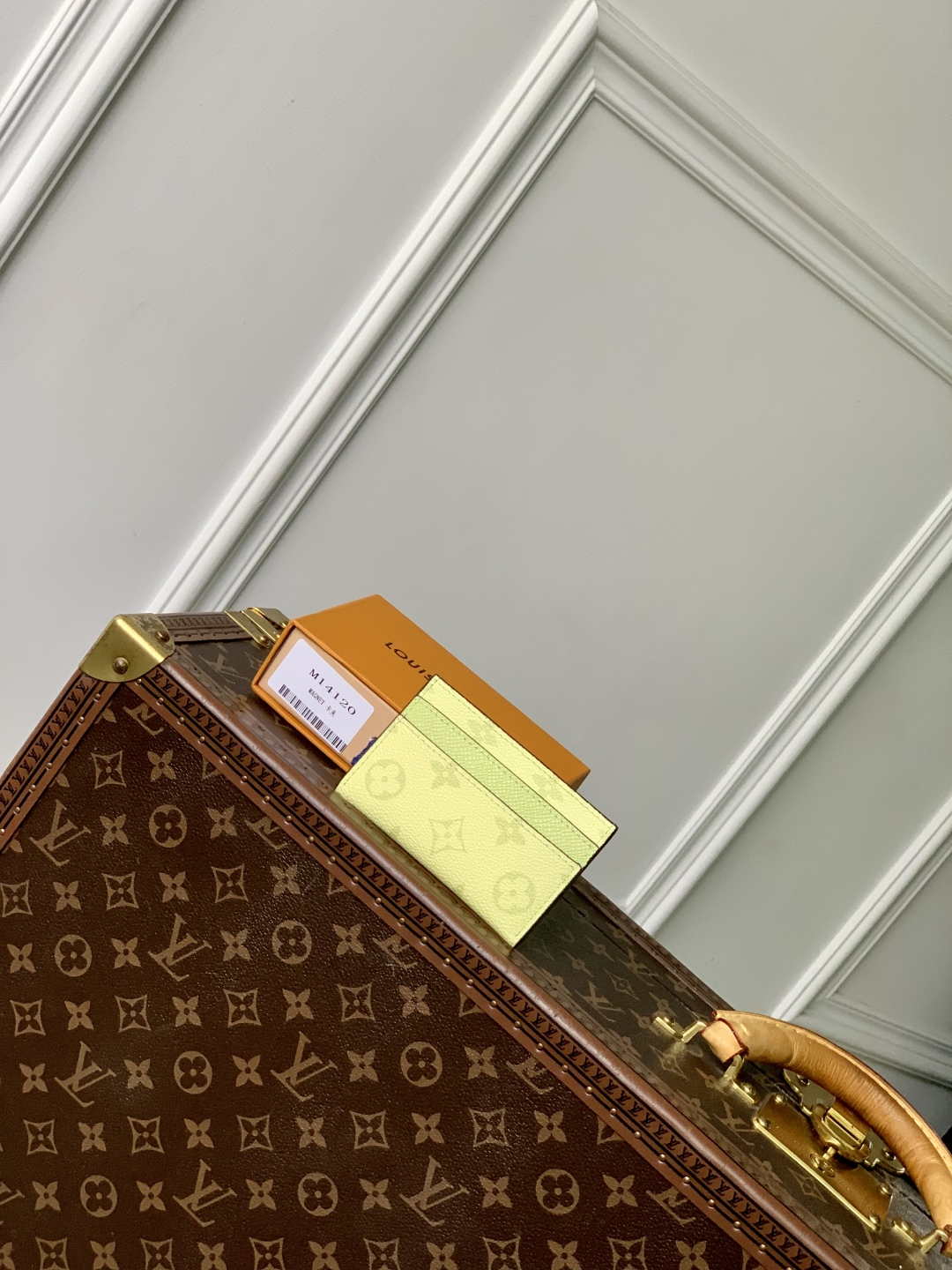 Louis Vuitton M62170 LV Double Card Holder Monogram Eclipse