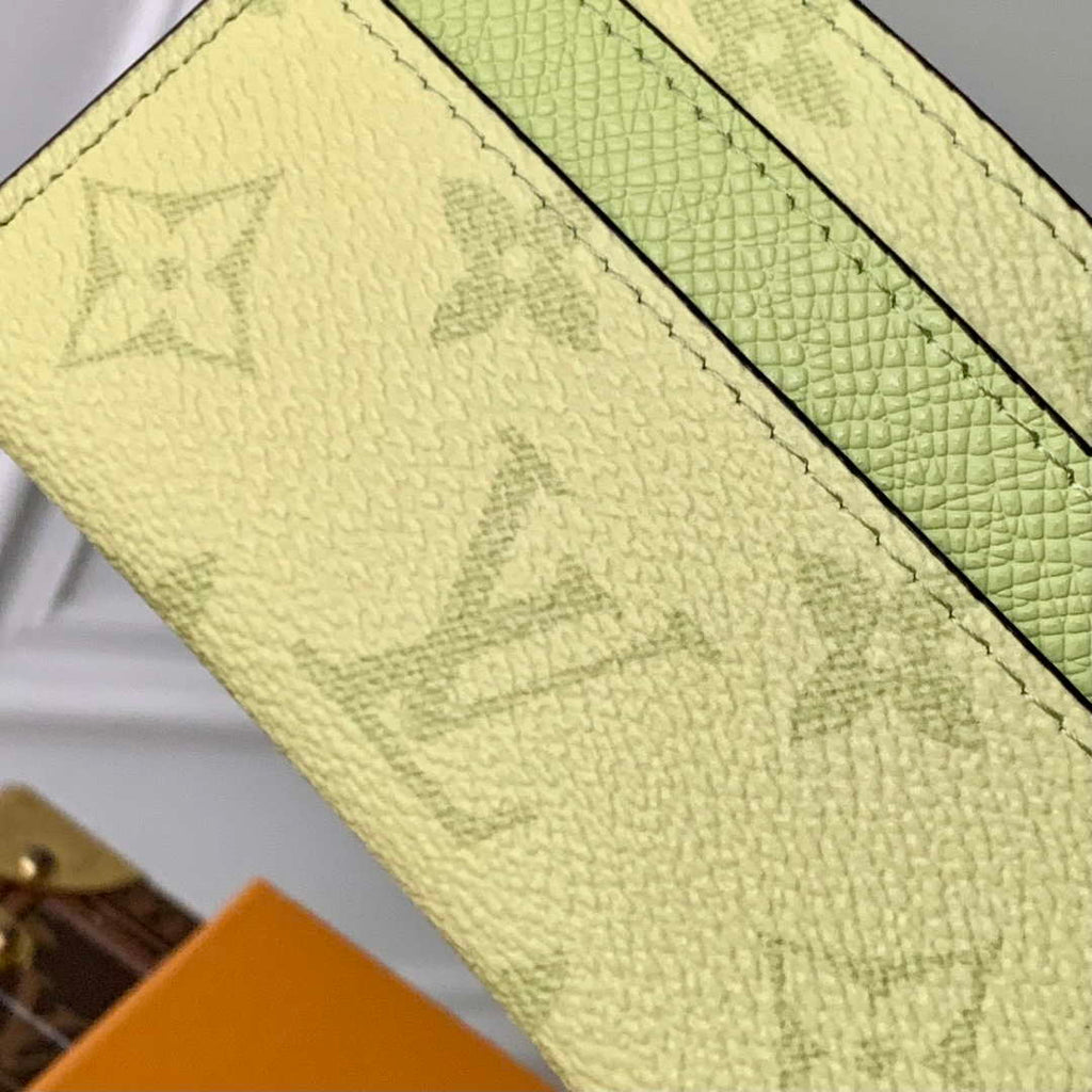 Louis Vuitton M62170 LV Double Card Holder Monogram Eclipse