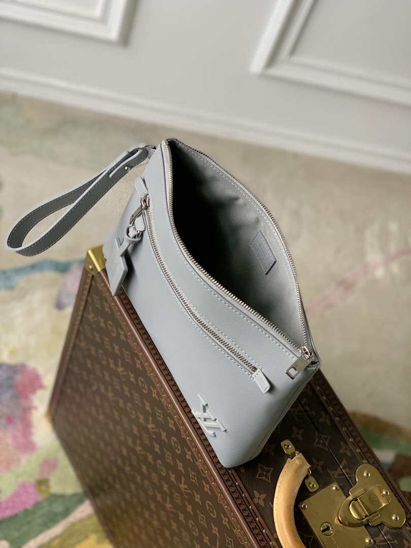 Louis Vuitton M69836 LV Aerogram Pochette iPad M69837 Gray - Default Title - View 8
