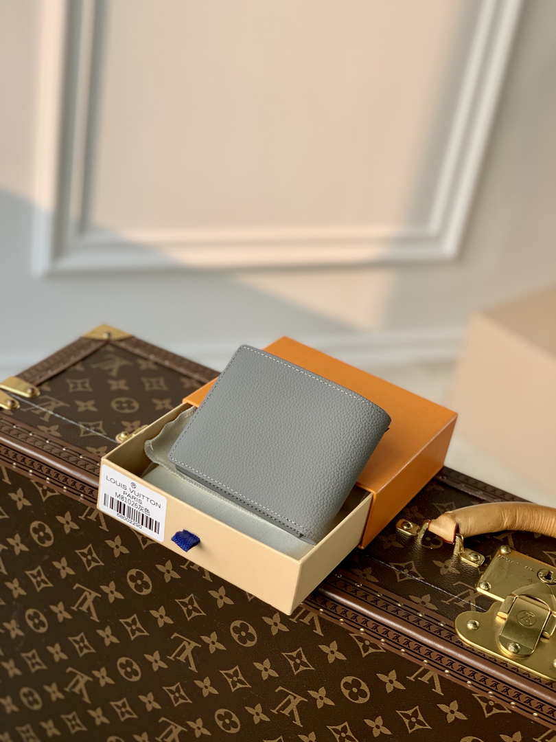 Louis Vuitton M81026 Multiple Wallet LV aerogram Gray