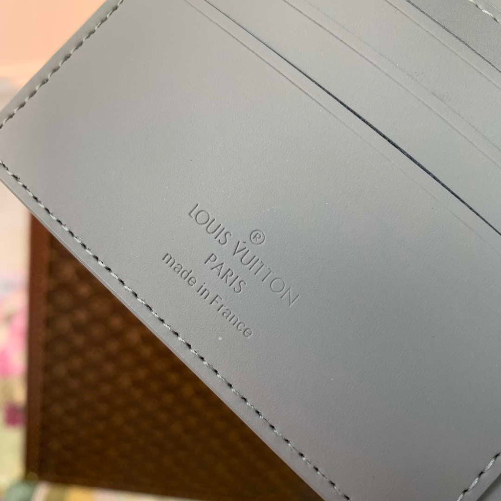 Louis Vuitton M81026 Multiple Wallet LV aerogram Gray