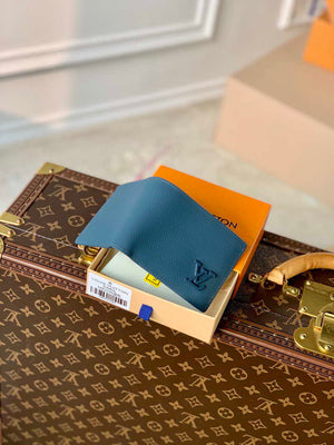 Louis Vuitton M81026 Multiple Wallet LV aerogram Navy Blue - Default Title - View 3
