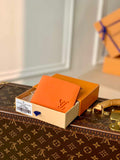 Louis Vuitton M81026 Multiple Wallet LV aerogram Orange