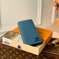 Louis Vuitton M81027 Pocket Organizer LV aerogram Blue - Default Title - View 1