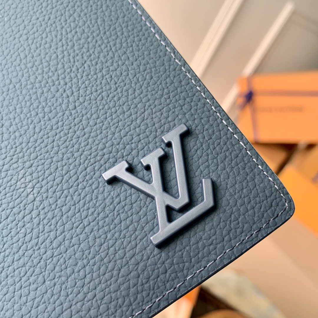 Louis Vuitton M81027 Pocket Organizer LV aerogram Blue - Default Title - View 3