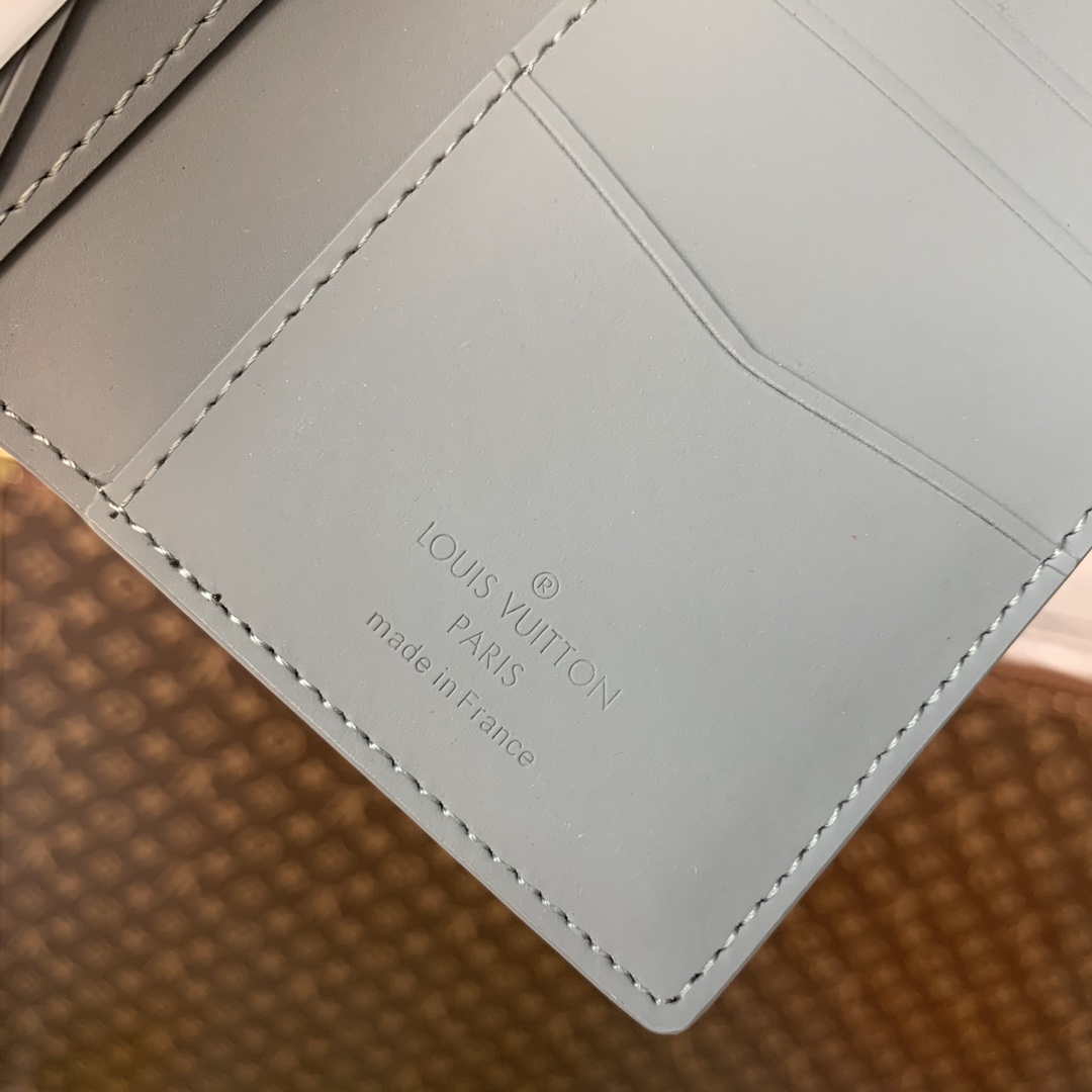 Louis Vuitton M81028 Pocket Organizer LV aerogram Gray