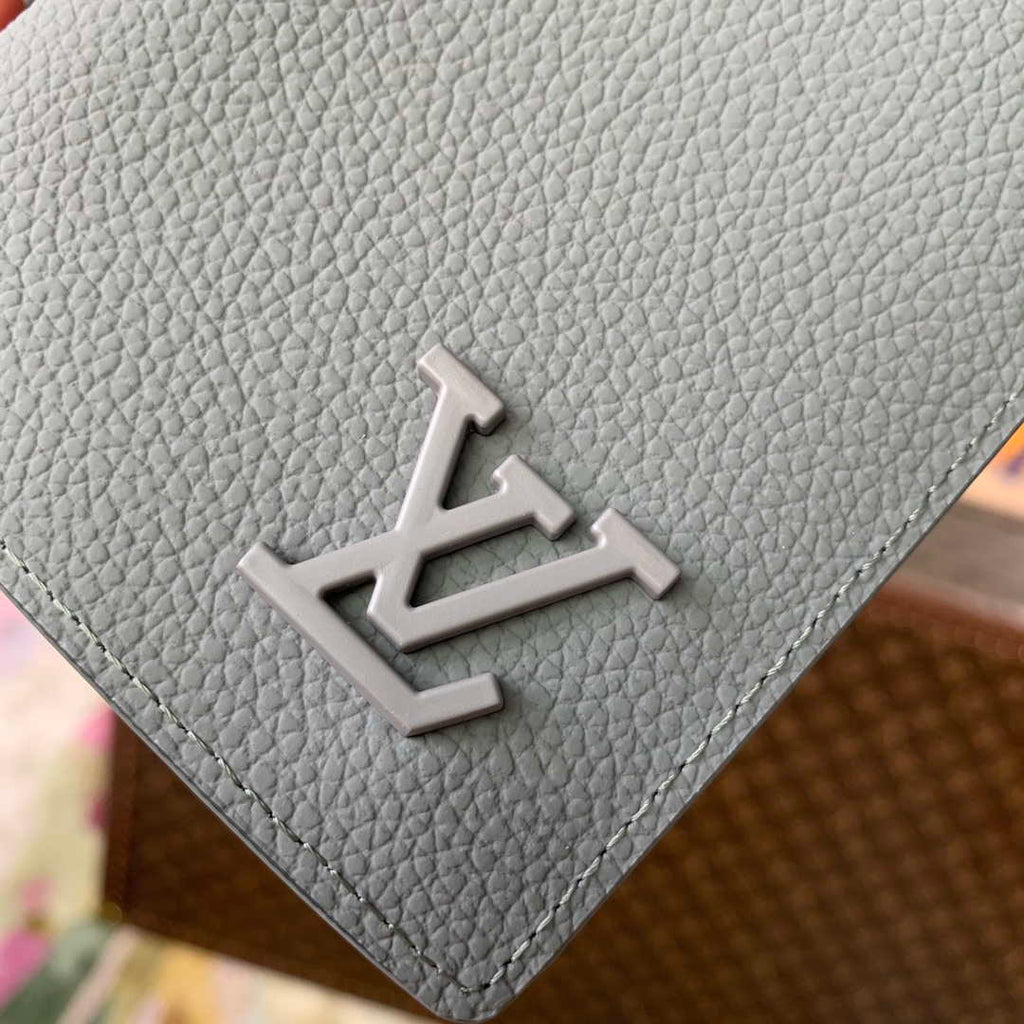 Louis Vuitton M81153 Brazza Organizer LV aerogram Gray