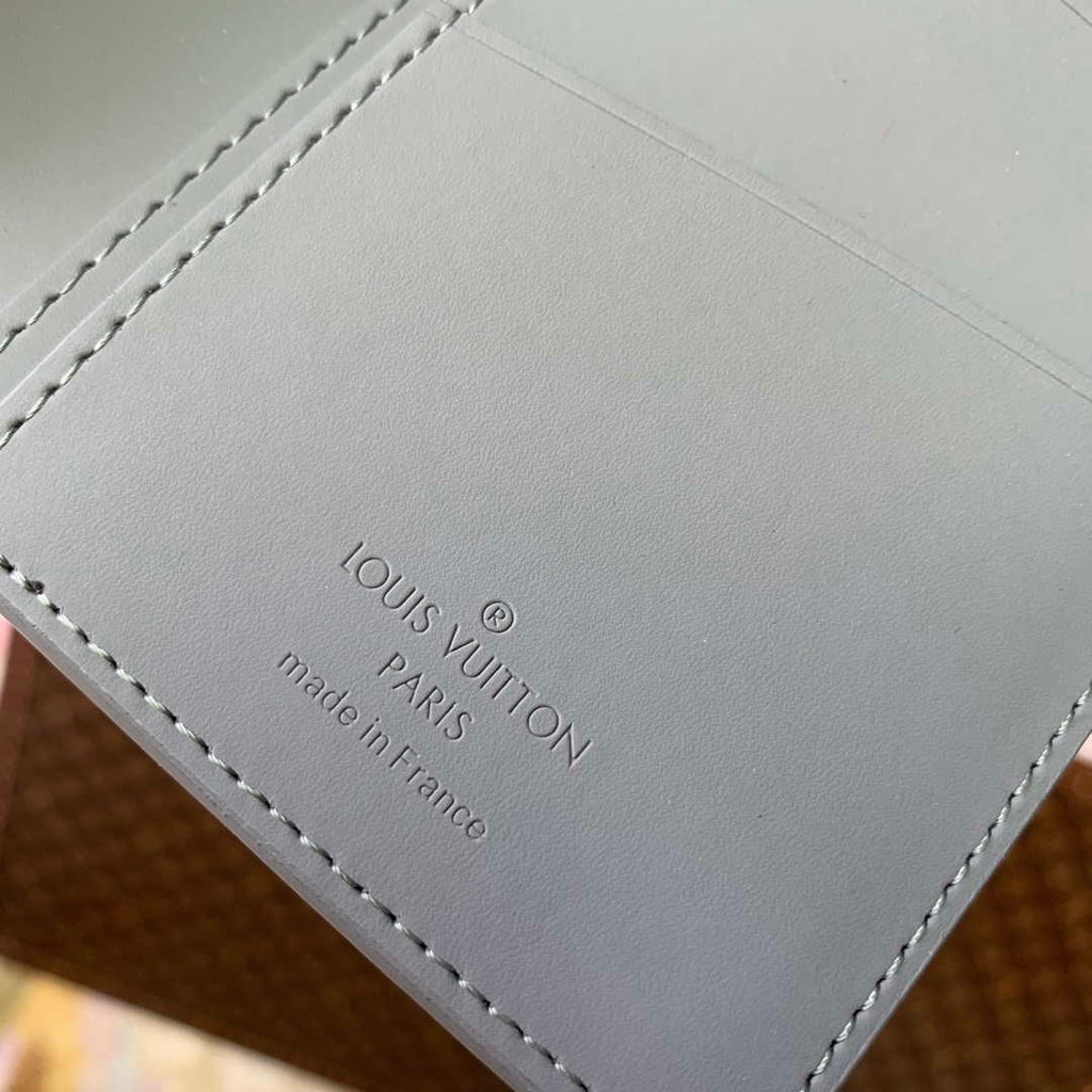 Louis Vuitton M81153 Brazza Organizer LV aerogram Gray