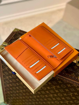 Louis Vuitton M81153 Brazza LV aerogram Orange - Default Title - View 4