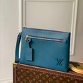 Louis Vuitton M81029 LV Aerogram Pochette iPad Blue - Default Title - View 1
