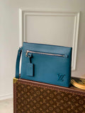 Louis Vuitton M81029 LV Aerogram Pochette iPad Blue