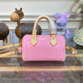 Louis Vuitton LV M81879 Nano Speedy Bag Monogram vernis - Default Title - View 1