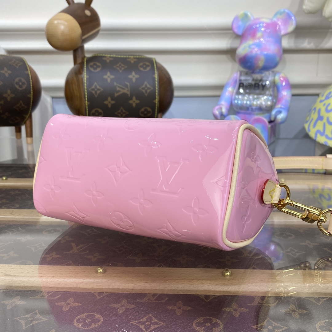 Louis Vuitton LV M81879 Nano Speedy Bag Monogram vernis - Default Title - View 4