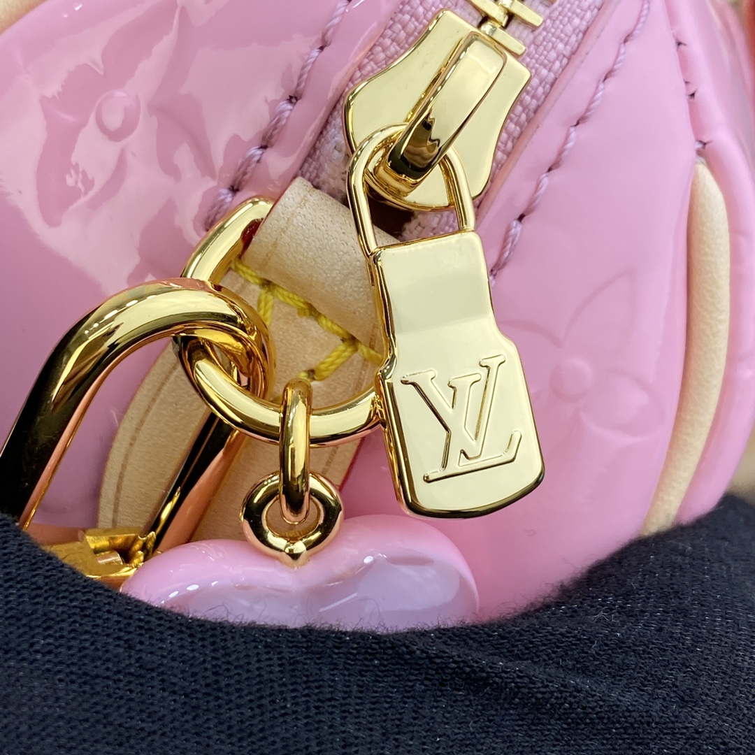 Louis Vuitton LV M81879 Nano Speedy Bag Monogram vernis - Default Title - View 6