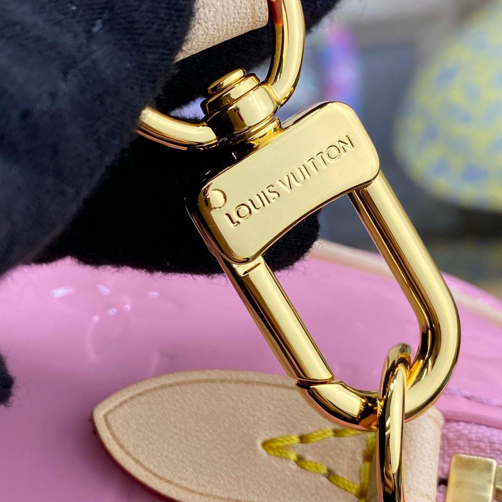 Louis Vuitton LV M81879 Nano Speedy Bag Monogram vernis