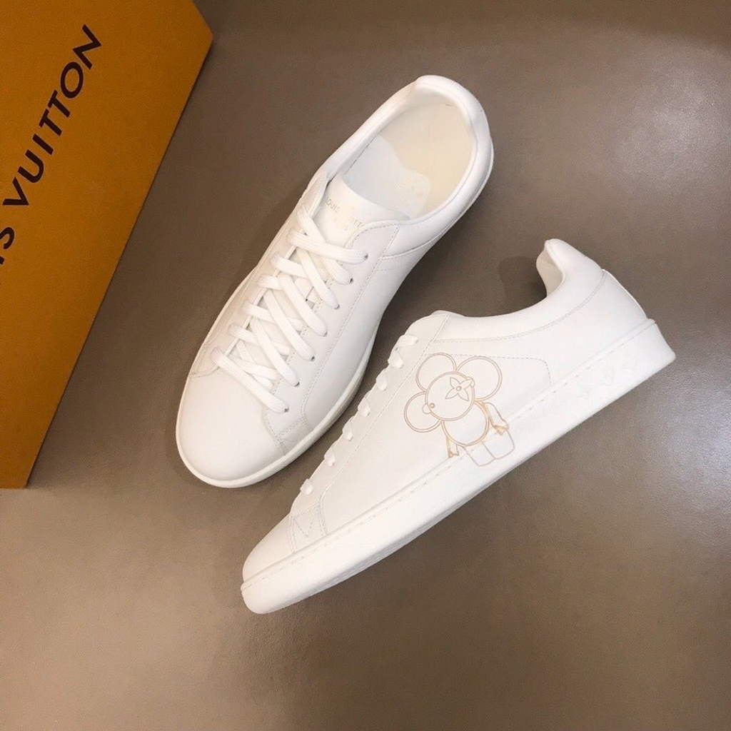 Louis Vuitton Men Women's Loafers Designer LV Shoes M60114