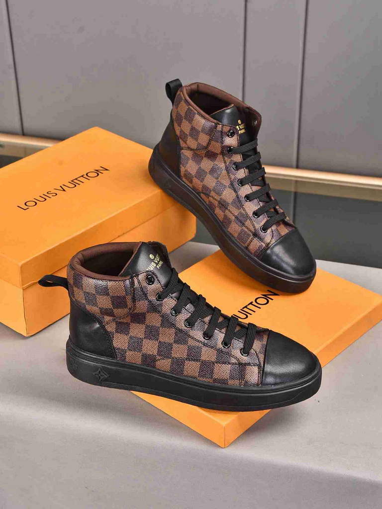 Louis Vuitton Men Women's Loafers Designer LV Shoes M60124