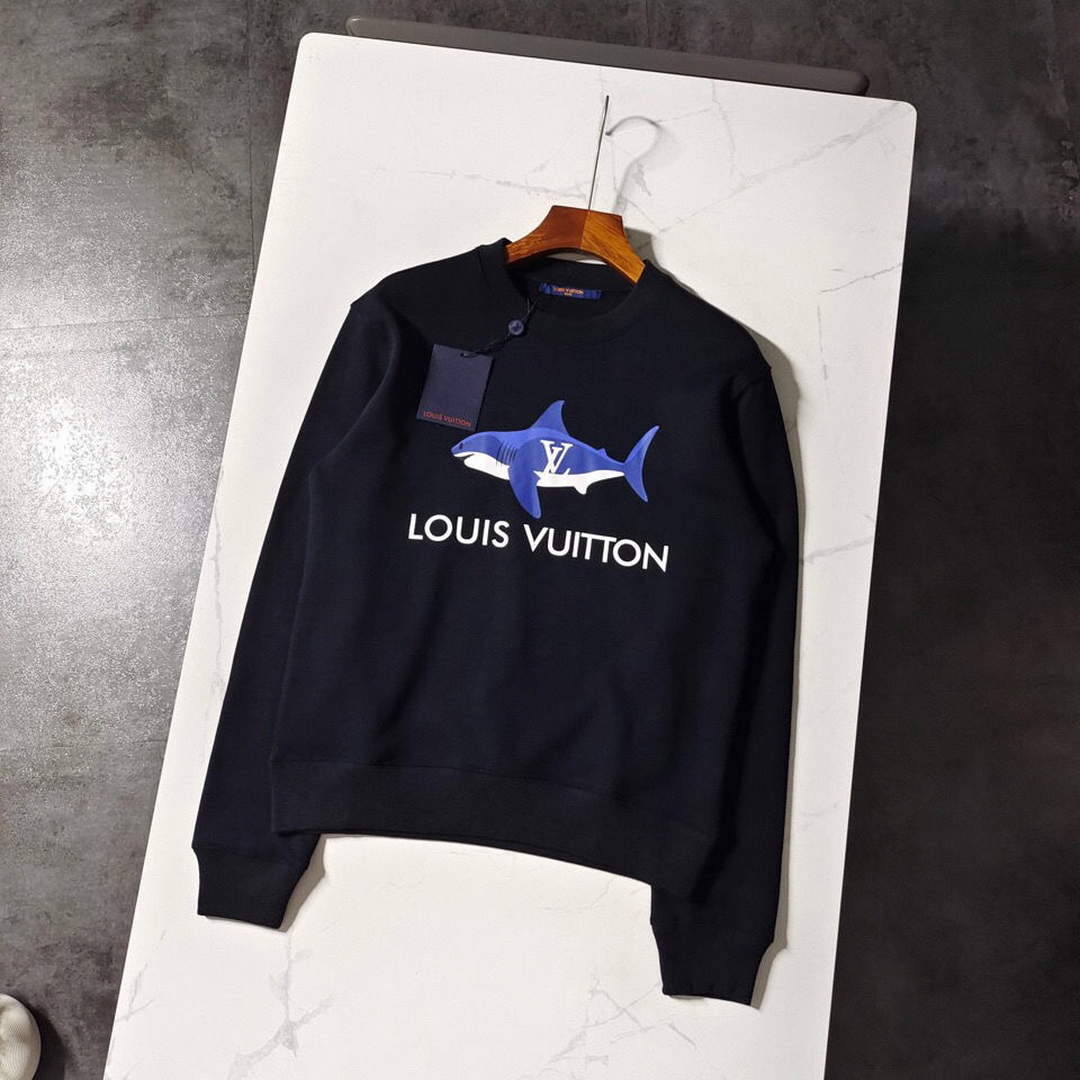 Louis Vuitton Men's Hoodie Wholesale LV Clothing L55707