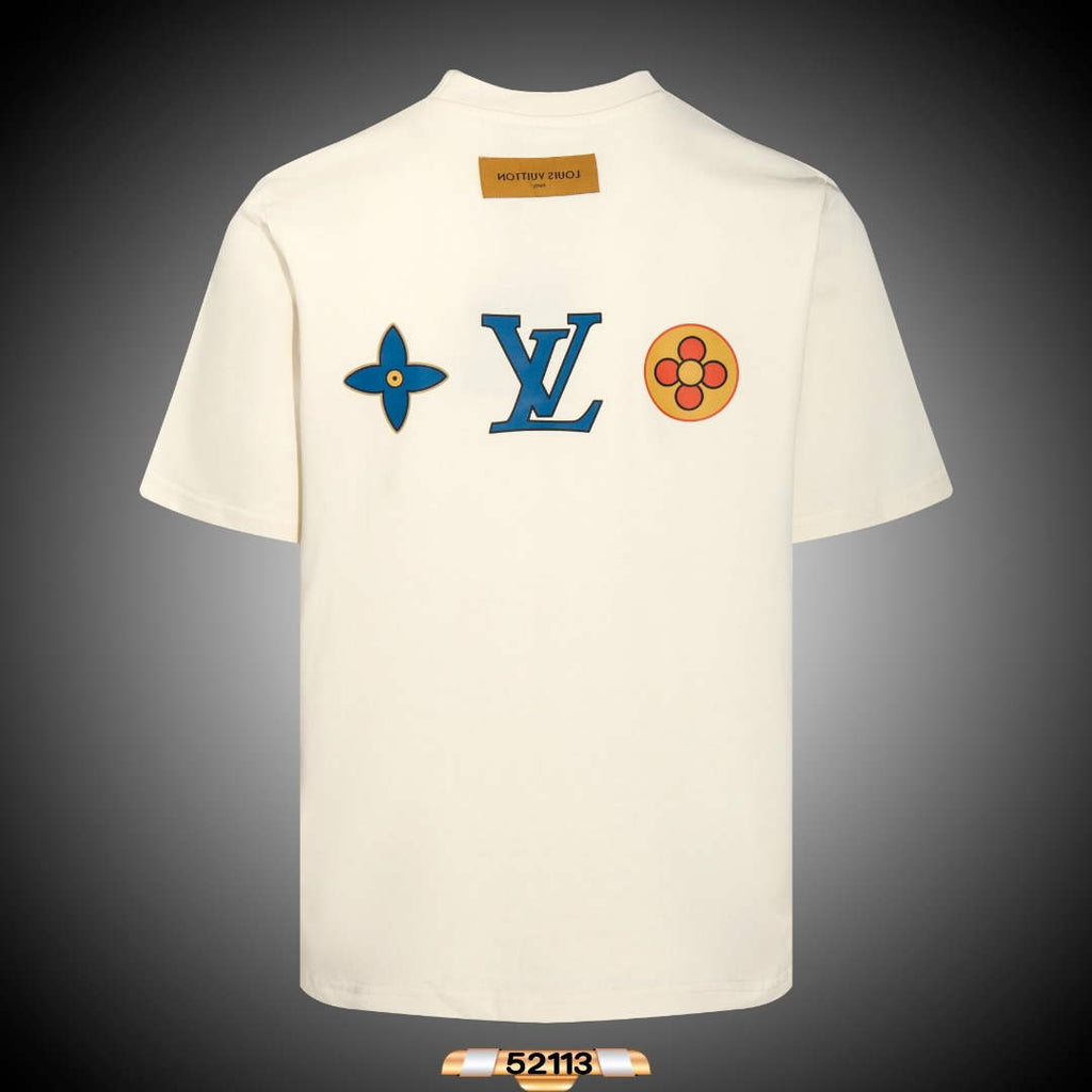 Louis Vuitton Men's Women's Short Sleeve T-shirt L36822
