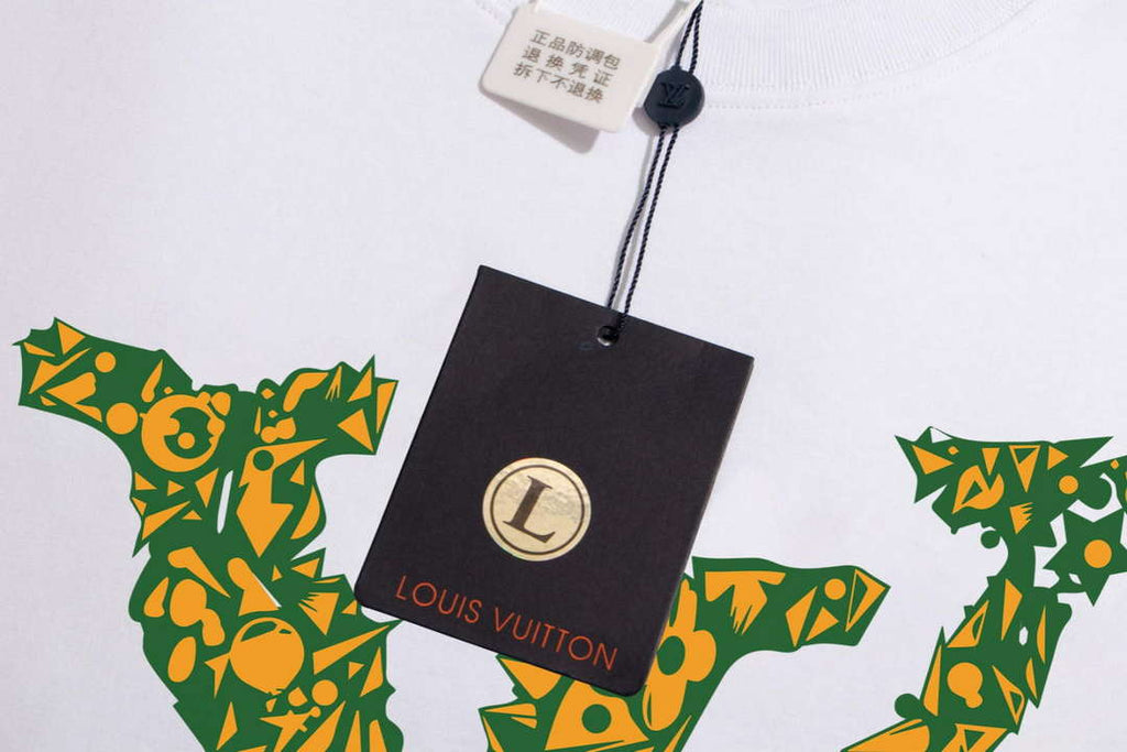 Louis Vuitton Men's Women's Short Sleeve T-shirt L36826