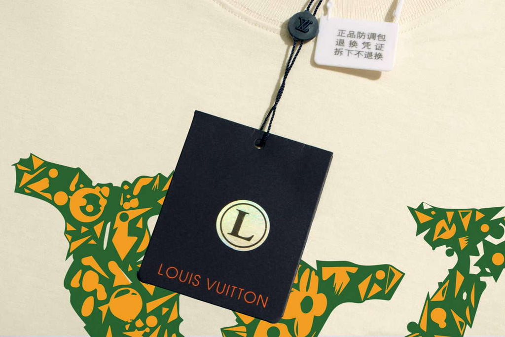 Louis Vuitton Men's Women's Short Sleeve T-shirt L36828