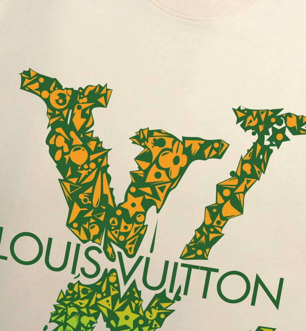 Louis Vuitton Men's Women's Short Sleeve T-shirt L36828