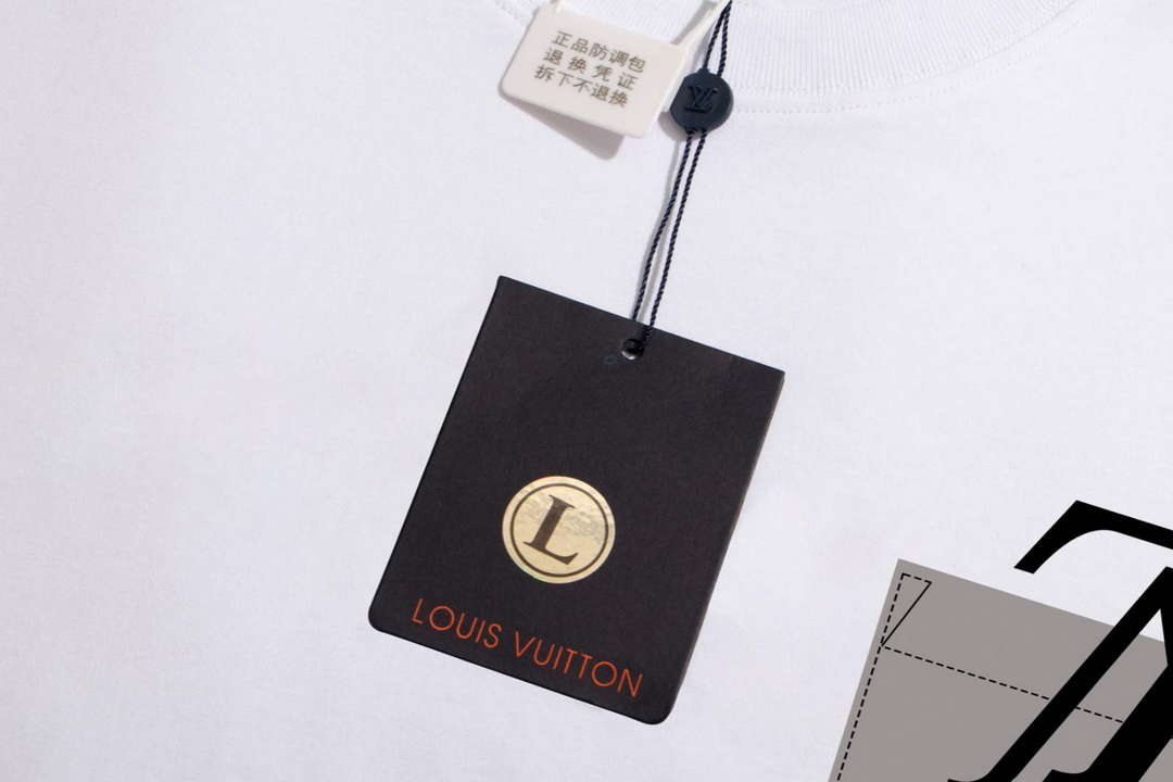 Louis Vuitton Men's Women's Short Sleeve T-shirt L36832