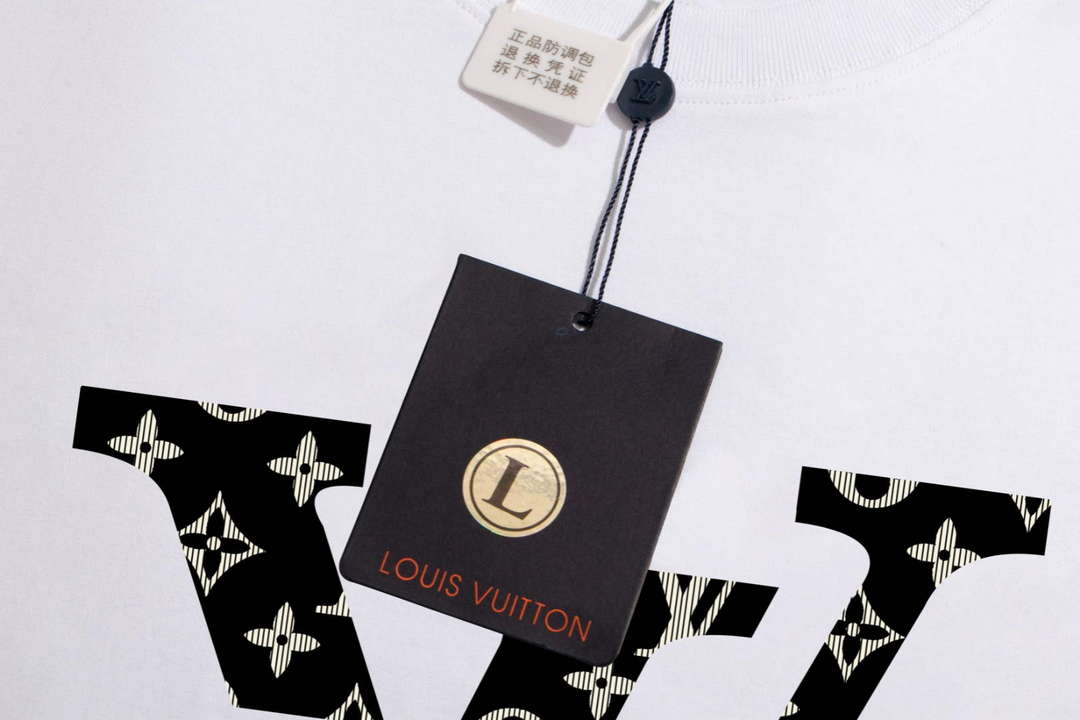 Louis Vuitton Men's Women's Short Sleeve T-shirt L36835