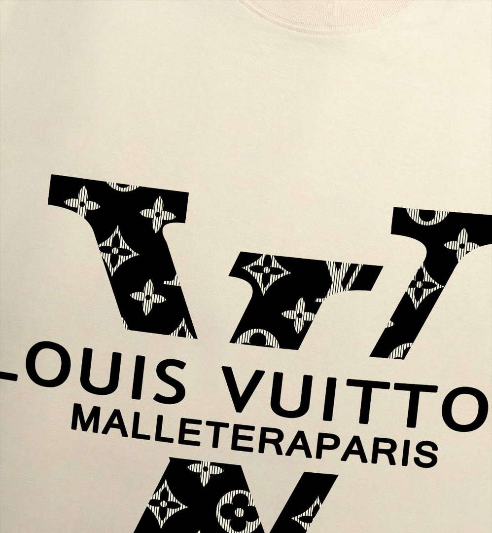 Louis Vuitton Men's Women's Short Sleeve T-shirt L36837
